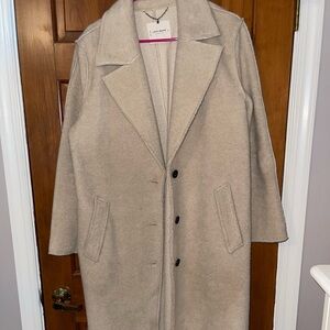 Lucky Brand Bonded Coat OATMEAL, Size Medium